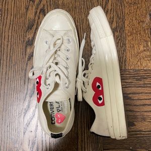 Comme des Garcon PLAY x Converse sneakers